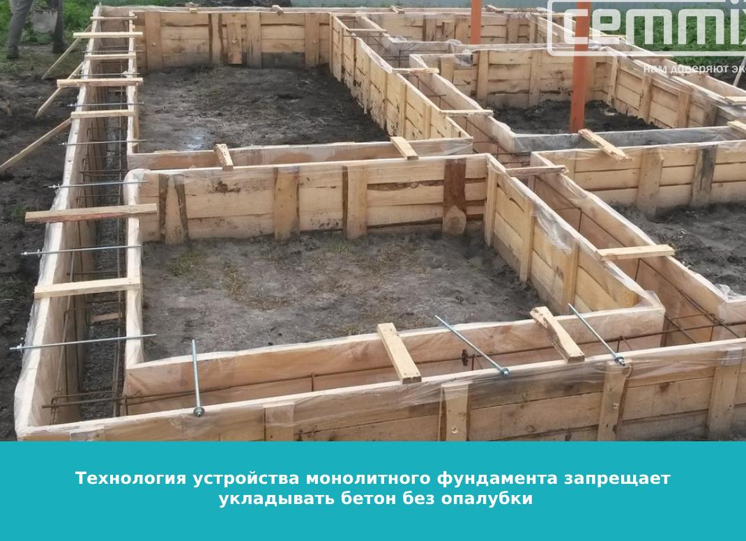 Расчеты фундамента своими руками